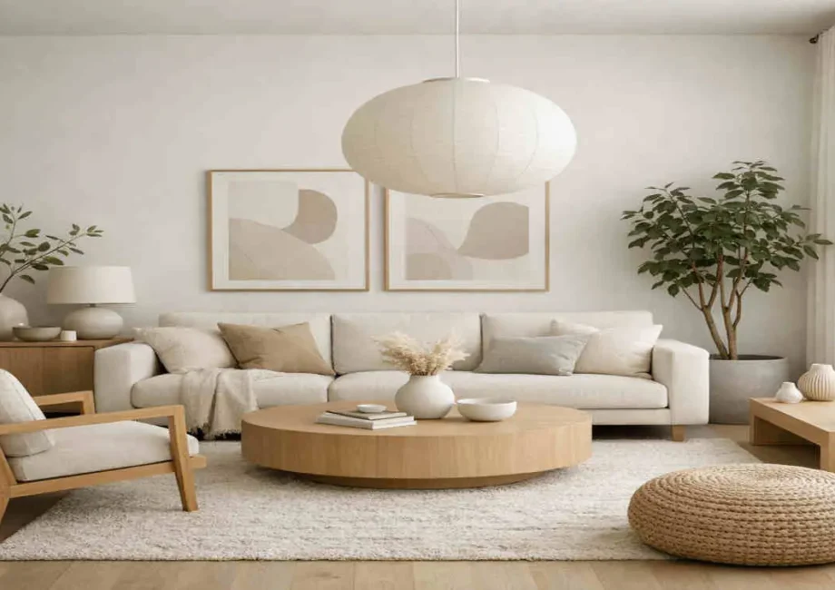 minimalist design home decor living room