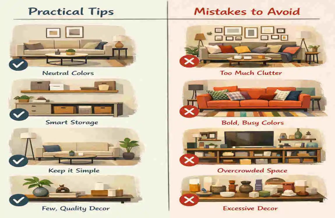 minimalist design home decor living room